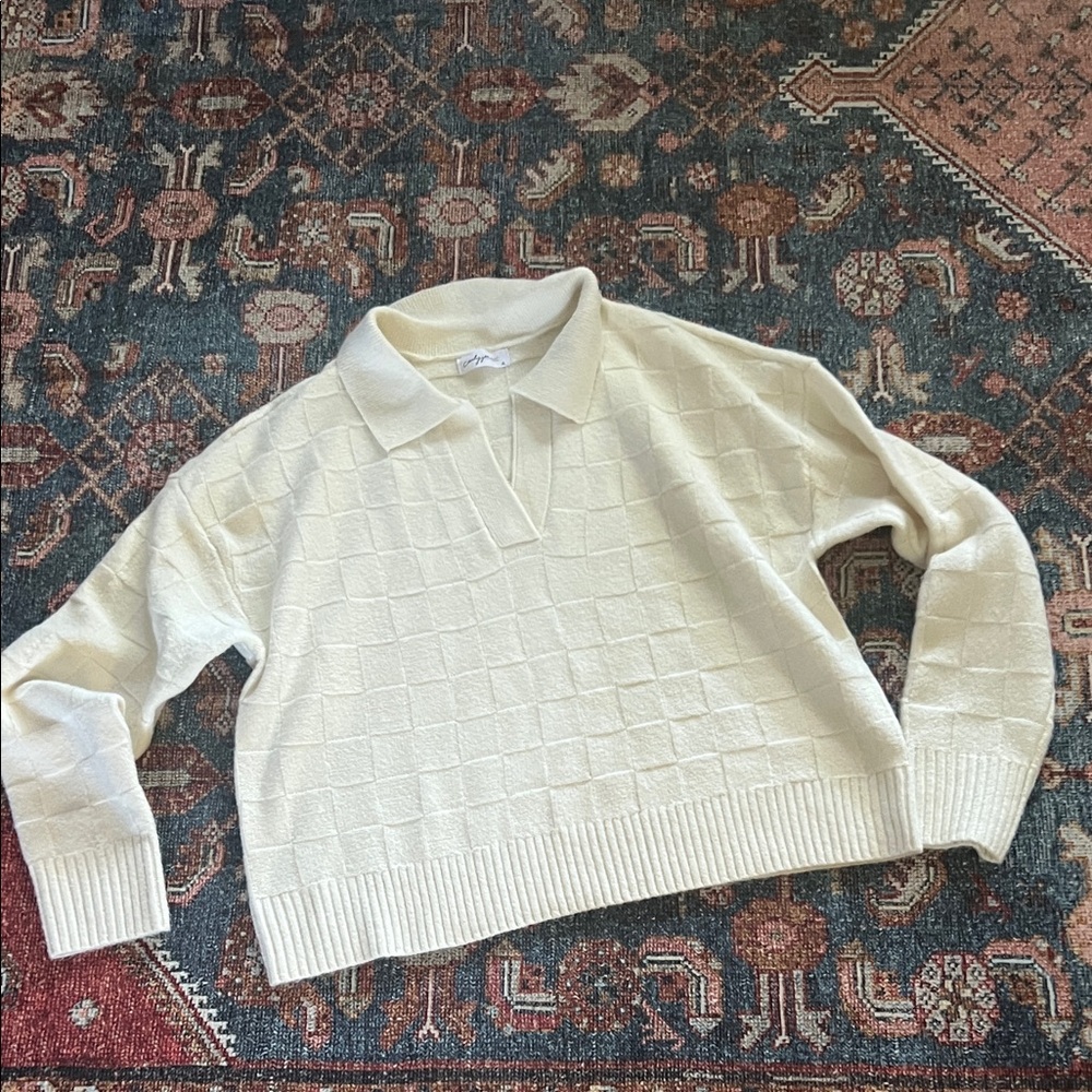 Cream Sweater for Women